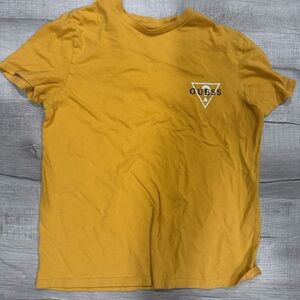 GUESS Men's Yellow T-Shirt